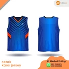 Kaos Sablon / Cetak Kaos Jersey Basket Surabaya 1
